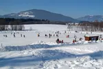 Nature, Outdoors, Scenery, Person, Mountain, Mountain Range, Peak, Snow
