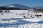 Nature, Outdoors, Scenery, Person, Mountain, Mountain Range, Peak, Snow
