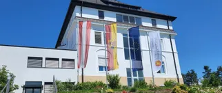 Architecture, Building, House, Housing, Villa, Flag