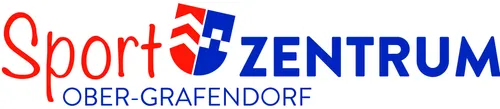 Das Bild zeigt ein Logo für Zendorf, mit einem stilisierten 'Z' und einer geometrischen Form in den Farben Blau, Weiß und Rot.