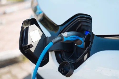 Ladevorgang bei einem E-Auto