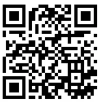 Schwarz-weißer QR-Code auf weißem Hintergrund. Enthält kodierte Informationen.
