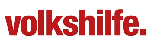 Das rote 'Folkshift' Logo ist auf weißem Hintergrund zu sehen. Der Text ist in einer fetten, serifenlosen Schrift stilisiert, und die Buchstaben sind leicht geschwungen.