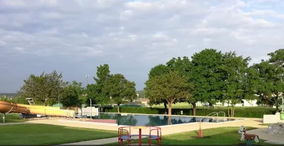 Grass, Nature, Outdoors, Park, Scenery, Pool, Water, Swimming Pool, Aerial View