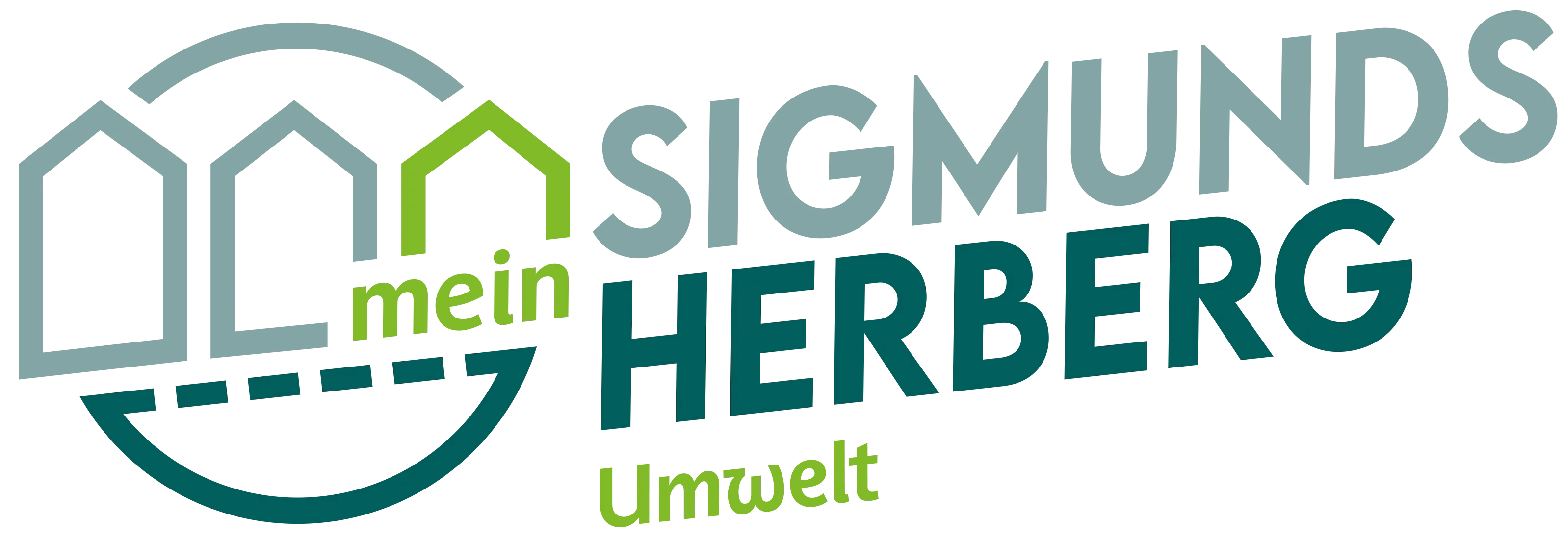 Das Bild zeigt ein Logo mit dem Text SIGMA in Weiß und HERB in Grün, mit einem Pfeil und dem Wort Umwelt darunter, alles auf schwarzem Hintergrund.