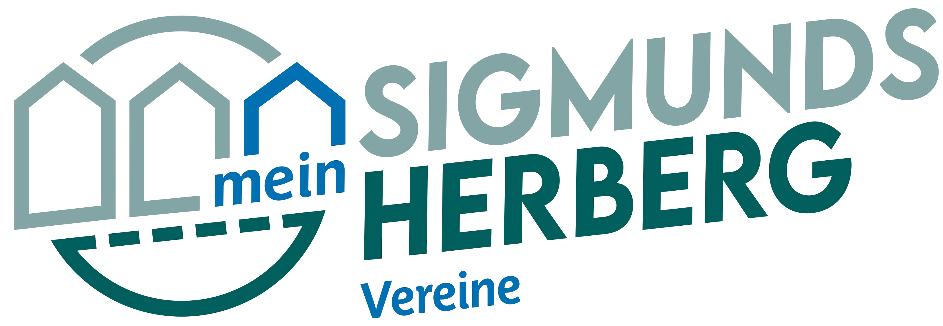 Auf schwarzem Hintergrund steht der Text 'SIGMA in HERB' mit 'Vereine' darunter, alles in weißen und grünen Schriftarten.