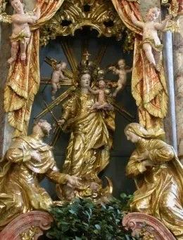 Altar, Church, Prayer, Adult, Bride, Female, Person, Woman, Baby, Face