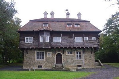 Architecture, Building, Cottage, House, Housing, Villa, Grass, Plant, Manor, Monastery