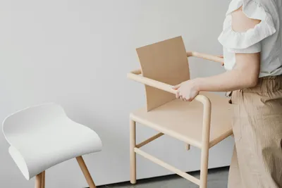 Furniture, Chair, Plywood, Wood, Table, Adult, Female, Person, Woman, Desk