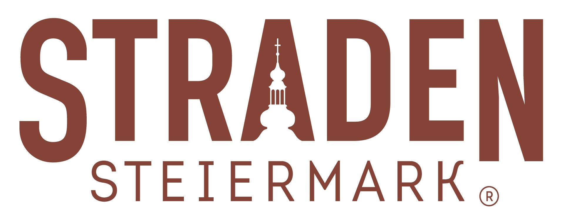 Das Logo für Rad Eiermann zeigt einen stilisierten Kirchturm mit einem Kreuz auf der Spitze, eingebettet in die Buchstaben 'RAD' in einer fetten, serifenlosen Schrift. Darunter steht der Name 'Eiermann' in einer kleineren, serifenbehafteten Schrift.