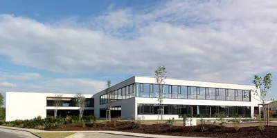 Architecture, Building, Office Building, Grass, Plant, Housing
