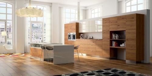 Indoors, Interior Design, Home Decor, Kitchen, Dining Room, Furniture, Wood, Sideboard, Chandelier, Cabinet