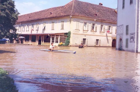 Hochwasser 1965 in Radkersburg