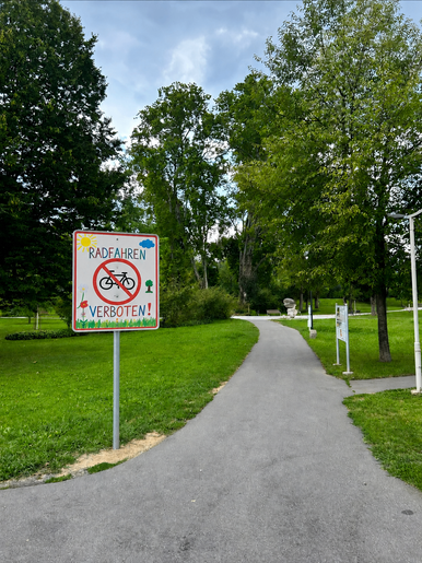 Idee beim Stadtpark