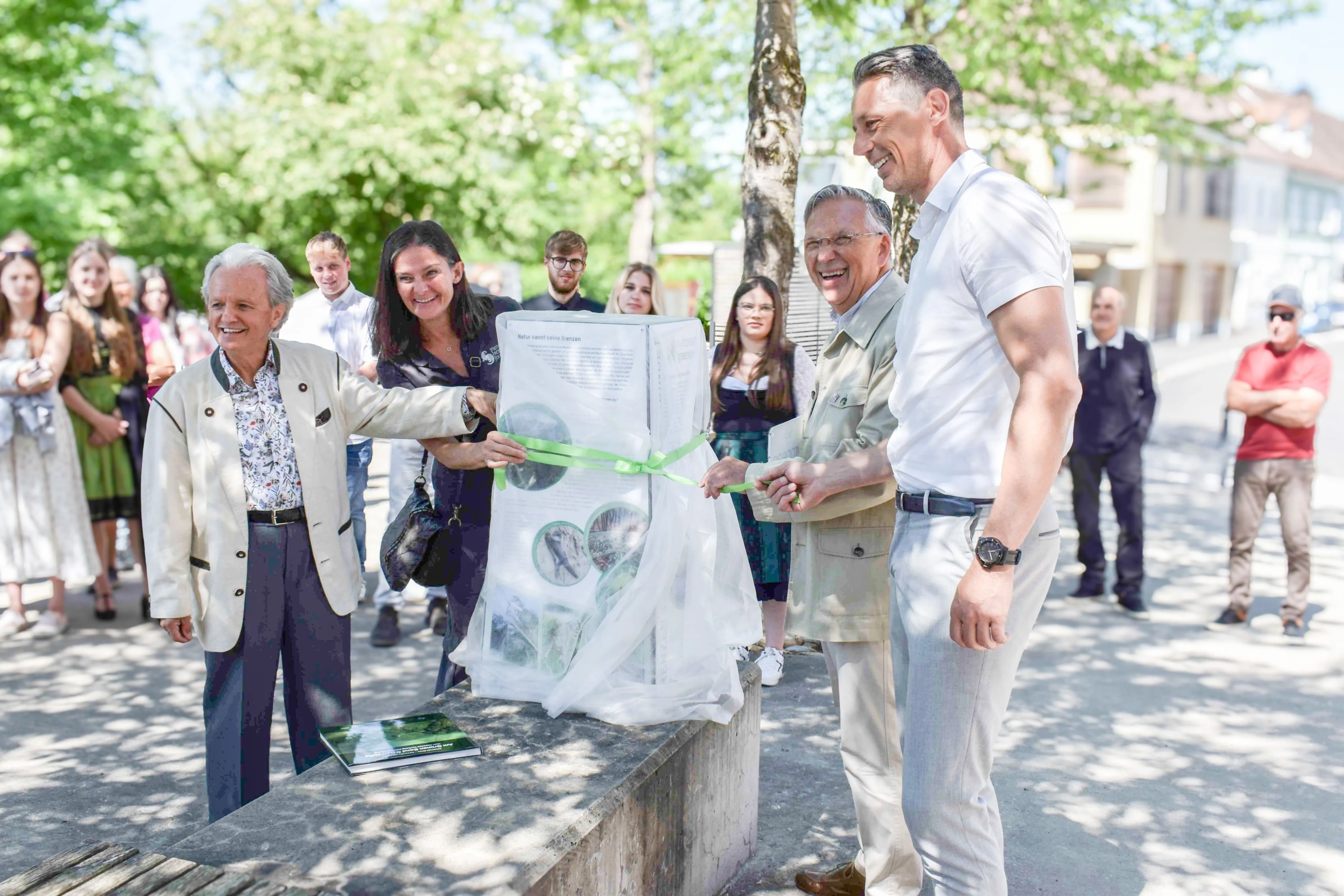 Enthüllung "Green Belt Grenzmarke"