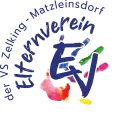 Das Logo des 'Erwerbsverbandes' zeigt die Buchstaben 'EV' in Blau, umgeben von einem farbenfrohen Blumendesign, mit dem Wort 'ist landend' in Weiß geschrieben.
