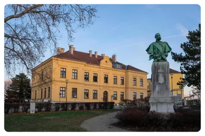 Adult, Male, Man, Person, Art, Building, Monastery, Housing, Tree, City