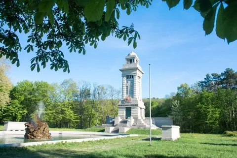 Grass, Outdoors, Park, Vegetation, Tree, Lawn, Woodland, Bell Tower, Graveyard, Gravestone