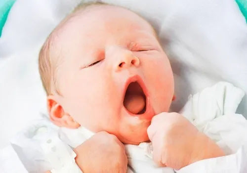 Face, Head, Person, Yawning, Baby