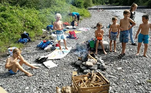 Shorts, Person, Boy, Child, Male, Summer, Handbag, People, Shoe, Outdoors