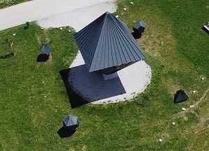 Grass, Solar Panels, Housing, Outdoors, Shelter, House, City