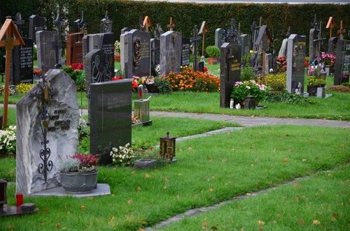 Outdoors, Tomb, Graveyard, Gravestone, Plant, Person