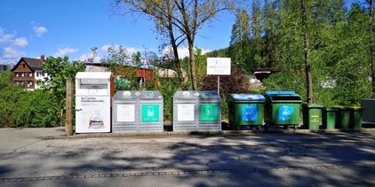 Mailbox, Tin, Can, Trash Can