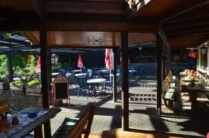 Indoors, Restaurant, Dining Table, Table, Cafe, Cafeteria, Hotel, Chair, Dining Room, Wood