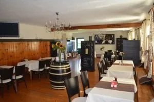 Dining Room, Dining Table, Furniture, Indoors, Table, Restaurant, Interior Design, Chandelier, Cafeteria, Cafe