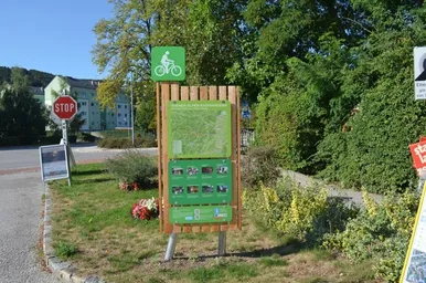 Sign, Symbol, Road Sign, Grass, Plant, Outdoors