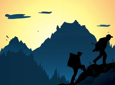 Silhouette, Adult, Male, Man, Person, Photography, Nature, Outdoors, Hiking, Peak