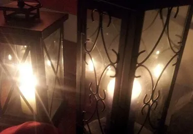 Lighting, Lamp, Chandelier, Lantern, Person