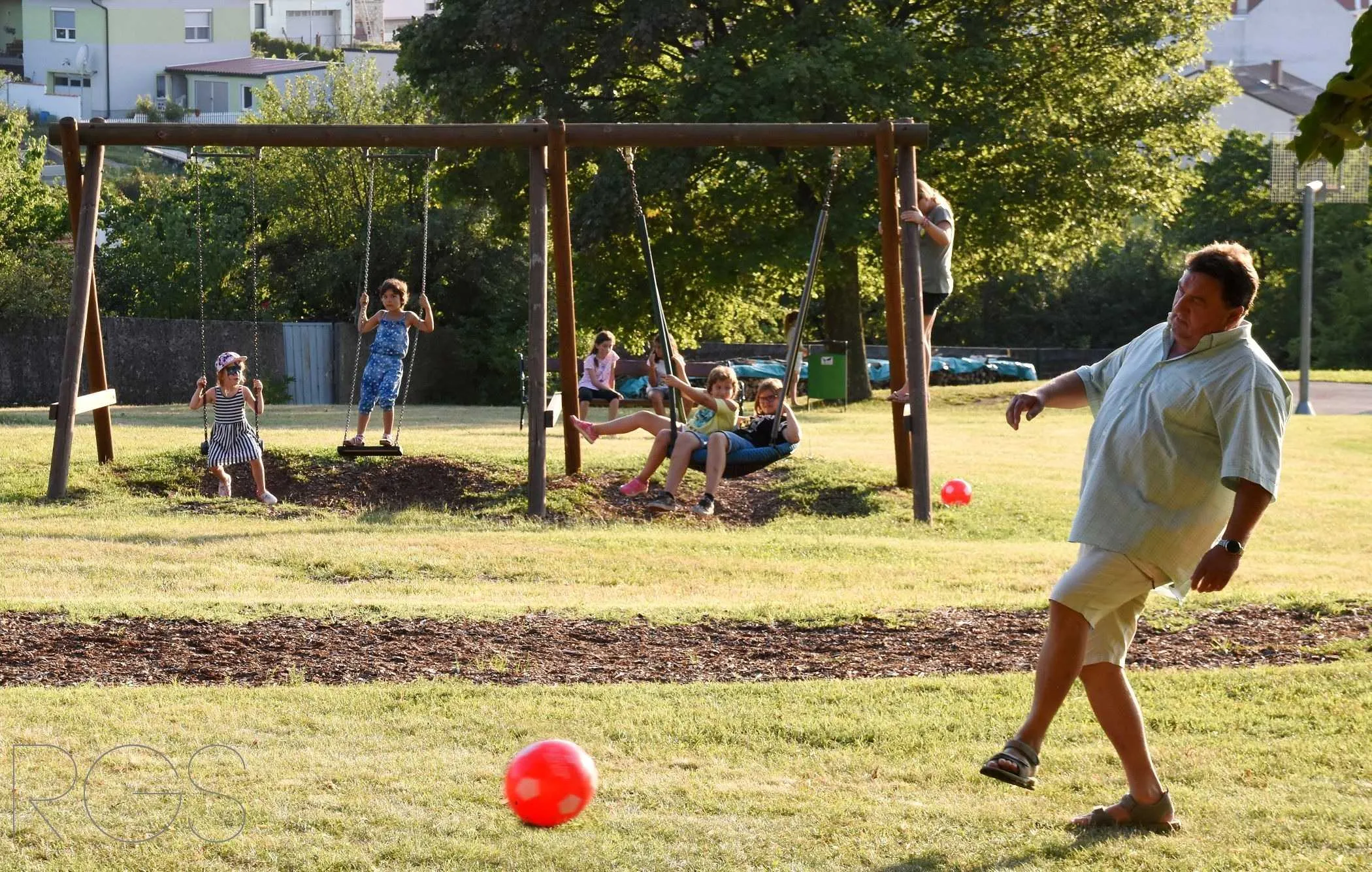 Play, Adult, Male, Man, Person, People, Shoe, Child, Female, Girl