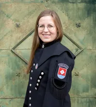Coat, Jacket, Adult, Female, Person, Woman, Face, Glasses, Portrait, Police Officer