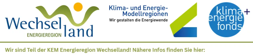 Wechselland ist Teil der KEM Energieregion Wechselland! Nähere Infos finden Sie hier: