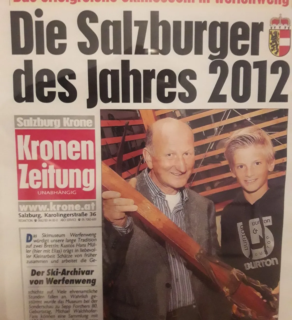Text, Newspaper, Boy, Child, Male, Person, Publication, Face, Portrait, Cricket Bat