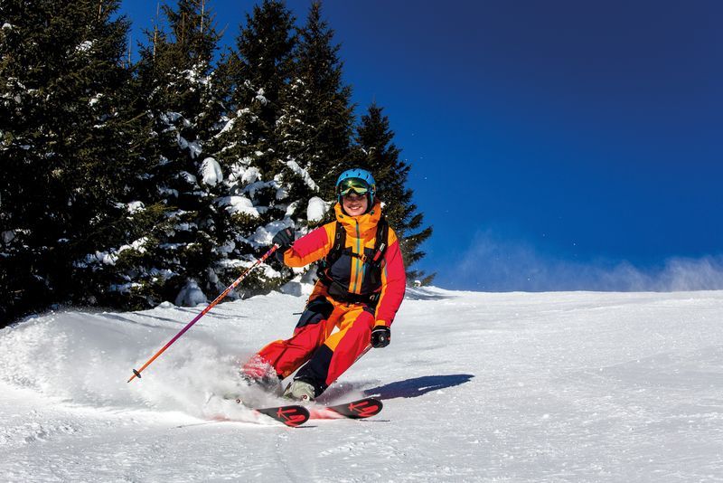 Bild enthält, Nature, Outdoors, Snow, Person, Clothing, Glove, Leisure Activities, Skiing, Sport