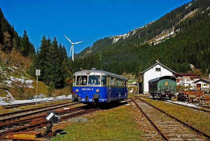 Railway, Train, Vehicle, Windmill, Engine, Machine, Motor, Person