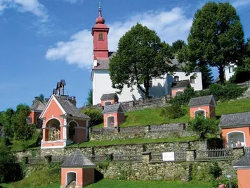 Monastery, Housing, Villa, Bell Tower, Grass, Spire, Outdoors, Neighborhood, Person, Nature