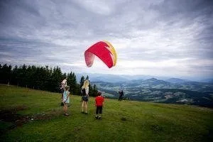 Person, Adventure, Leisure Activities, Gliding, Paragliding