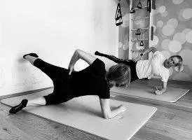 Fitness, Pilates, Sport, Working Out, Adult, Female, Person, Woman, Baby, Head