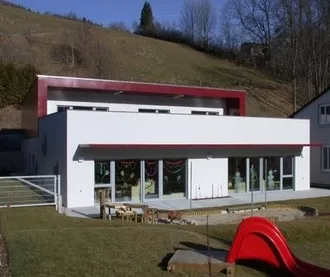 Grass, Plant, Play Area, Outdoor Play Area, Outdoors, Building, Villa, Indoors, Lawn, Person