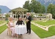 Villa, Adult, Female, Person, Woman, Grass, Male, Man, Hotel, Resort