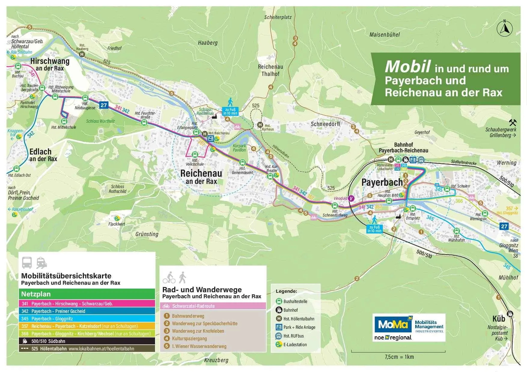 260316_Mobilitaetsuebersichtskarte_Payerbach_Reichenau_Karte