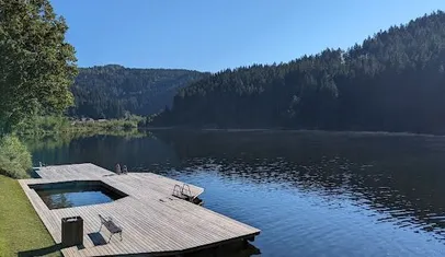 Nature, Outdoors, Scenery, Lakefront, Water, Hot Tub, Tub