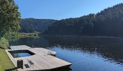 Nature, Outdoors, Scenery, Lakefront, Water, Hot Tub, Tub