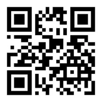Schwarz-weißer QR-Code auf weißem Hintergrund, bereit zum Scannen mit einer Smartphone-Kamera.