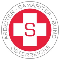 Das Logo des Arbeiter Samariter Bund Osterreichs zeigt einen roten Kreis mit einem weißen Kreuz und dem roten Buchstaben 'S'.