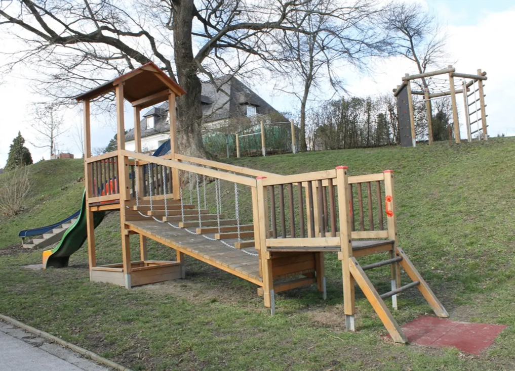 Outdoor Play Area, Outdoors, Play Area, Grass, Plant, Wood