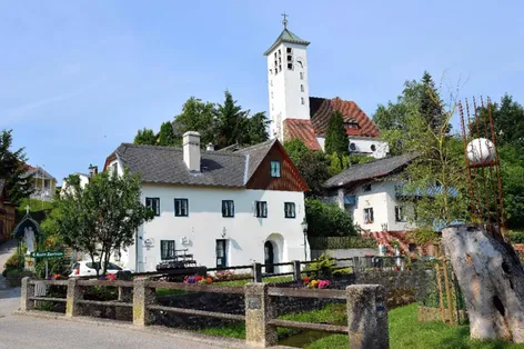 Outdoors, Nature, Tree, Monastery, Countryside, Rural, Village, Housing, House, Car